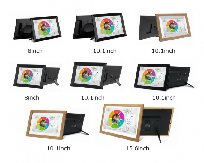 10 inch Digital Picture Frame With 1920x1080 IPS Screen Digital Photo