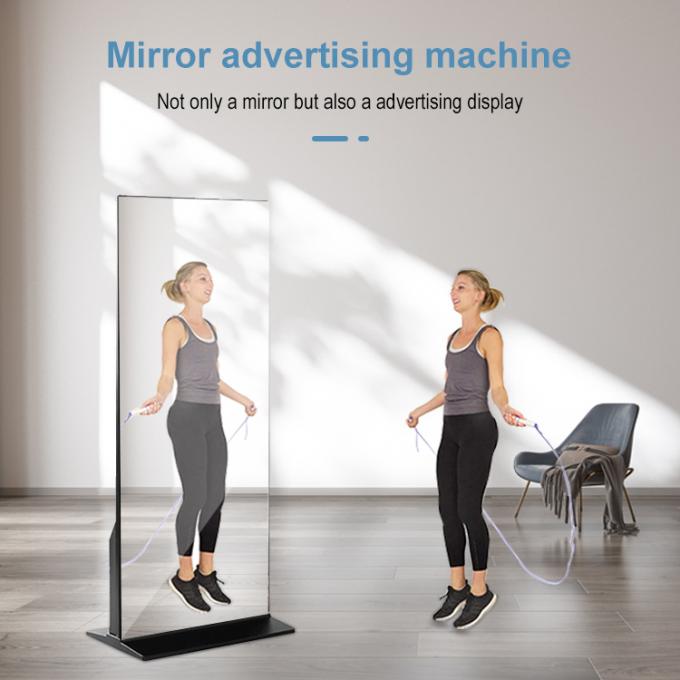 Home Gym Virtual 3D 32'' 43'' Smart Exercise Mirror Interactive Touch