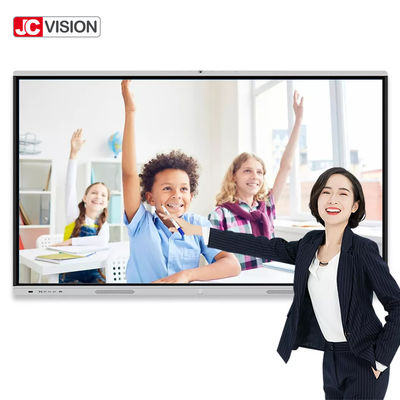 JCVISION 86inch Classroom Teaching Interactive Smartboard Compatible With Windows/Mac/Android/IOS