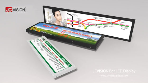 Shelf Super Widescreen Display 800nits Stretched LCD Monitor 1 Year Warranty