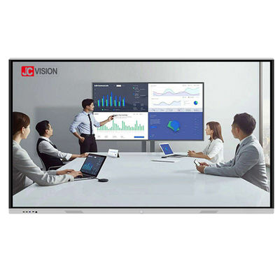 JCVISION 6.5ms Interactive Whiteboard For Distance Learning , 65 Inch Smart Board Panels