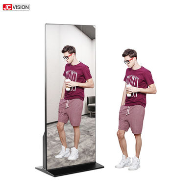 Digital LCD Stand Smart Touch Mirror Advertising Screens 49 55 65inch