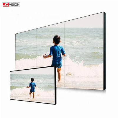 55 Inch LCD Video Display , 500nit Zero Bezel Video Wall For Business Center