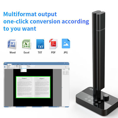 20MP OCR Automatic Book Scanner , Multi Languages A4 Document Scanner