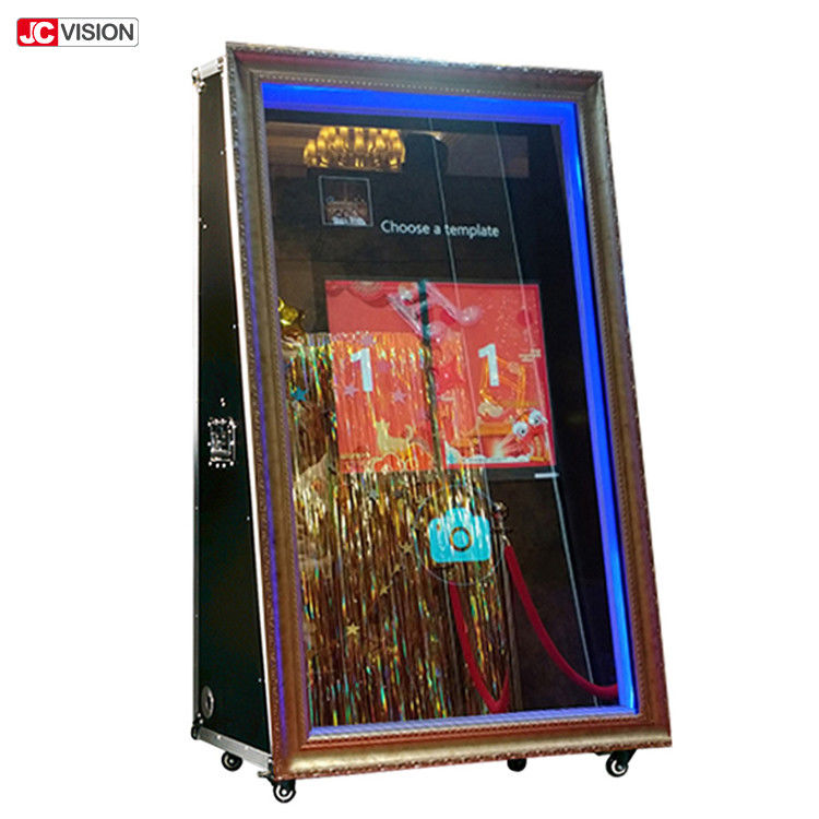 Newest 55 Inch 65 Inch Magic Photo Booth Interactive Selfie Mirror