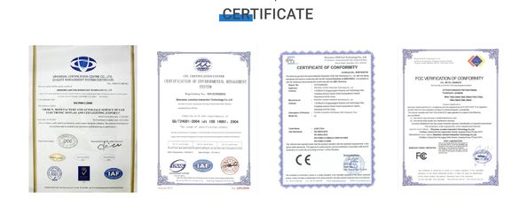 China Shenzhen Junction Interactive Technology Co., Ltd. certification