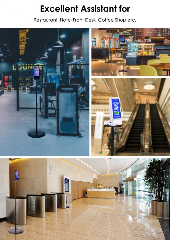 8 Inch Table Top Digital Signage Advertising Player, Restaurant Table