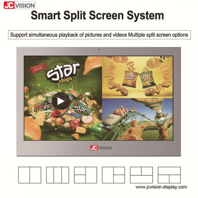 JCVISION 65'' Outdoor Waterproof Digital Signage Wall Mounted LCD Display 1
