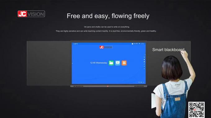 JCVISION 85 86 Inch Interactive Smart Board All-in-one Solution IR Touch