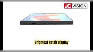  High Brightness Floor Stand Lightbox – 2000 cd/m², FHD, Android Digital Signage for Retail