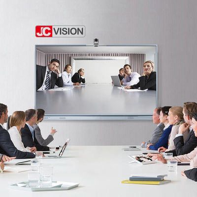 JCVISION 75 Inch JCHUB Interactive Flat Panel with Black/Silver Color IR 20 Points Touch for Education/Conference Using
