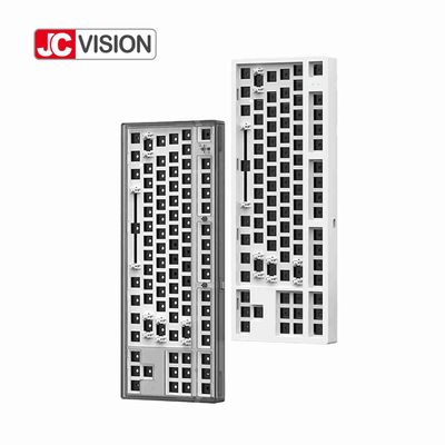JCVISION Type C Mechanical FL Esports Keyboard 87keys Custom RGB Switch LEDs