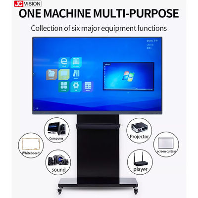 65'' School Digital Smartboard Interactive Display Screen Touch For Classroom Teaching