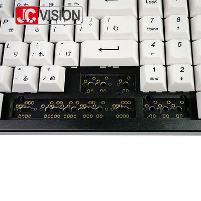 JCVISION 96 Keys DIY Mechanical Keyboard Non Hot Swappable Programmable PCB Supports ANSI