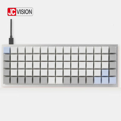 75 Keys Mechanical Keyboard Kits Anodized Aluminum Box Hot Swappable C Type Interface