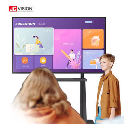 JCVISION Silver HUD Interactive Smart Board For Education / Conference Meeting