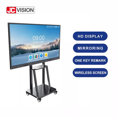 JCVISION white 4K BOE Panel DLED Backlight 4+64GB Android 11.0 Educational Teaching and Enterprise Conference Meeting
