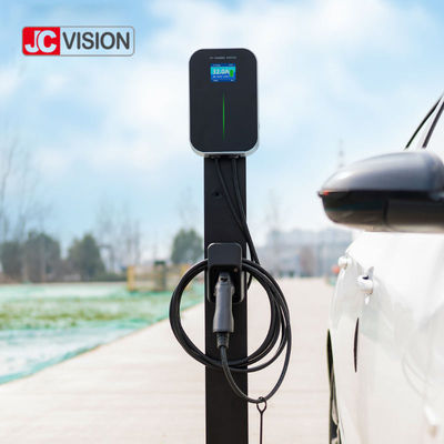 JCVISION EV 7.2kw Electric Vehicle AC Station with Type 2 Plug EV Charging Pile