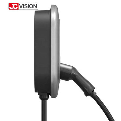 JCVISION New Energy 7kw 1 Phase Electronic Vehicle Charger Station Wall Mounted