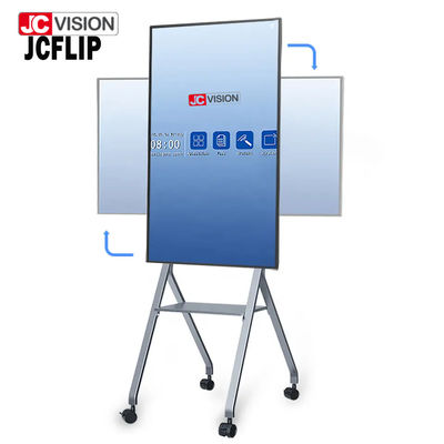 Smartboard Rotating Indoor Digital Signage Displays Capacitive Touch Screen