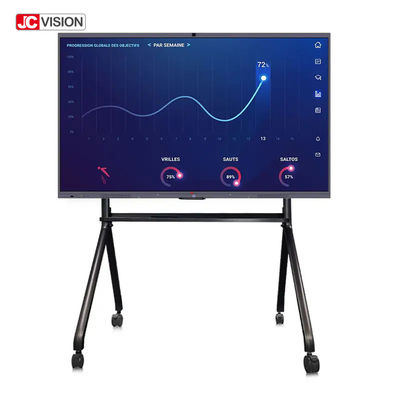 JCVISION Educational Interactive Smart Board Flat Panel 98 Inch Touch Screen Monitor