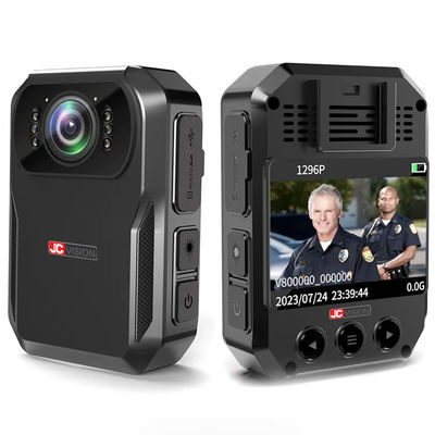 JCVISION HD 1296P Night Vision Portable Body Camera WiFi Video Recording Camera