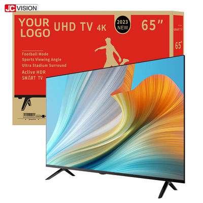 JCVISION 65 Inch Smart TV Indoor Digital Signage Displays With Multi-language OSD