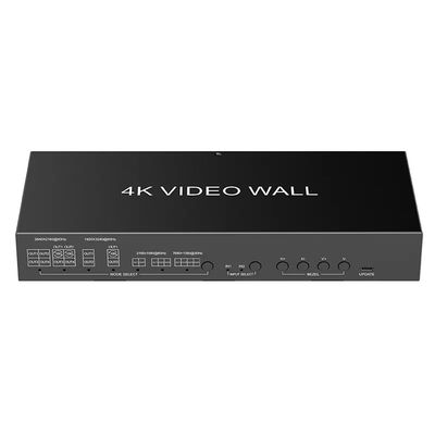 JCVISION 4K Video JCVISION  Wall HDMI2.0 Matrix 2 in 4 out with 2X2 Video wall output self-adaptive L/R audio output