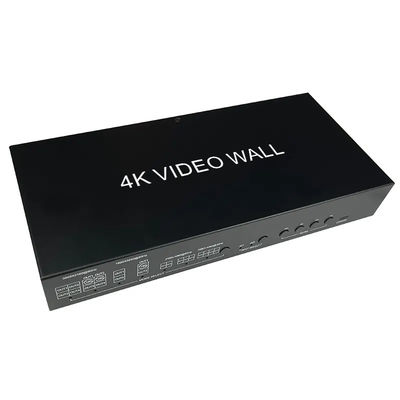 JCVISION 4K Video JCVISION  Wall HDMI2.0 Matrix 2 in 4 out with 2X2 Video wall output self-adaptive L/R audio output