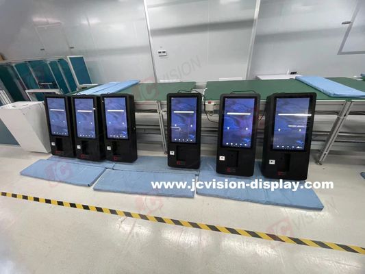 JCVISION 24inch Self Service Payment Kiosk Touch Screen Visual Angle 178°/178° Suitable for 0C～50C Environment