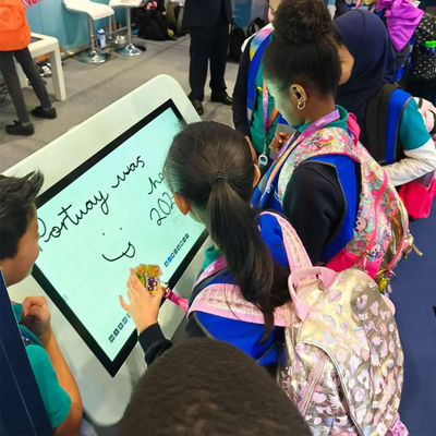 Android 32" LCD Display 20points Touch Screen Educational Touch Table with Height Adjustable
