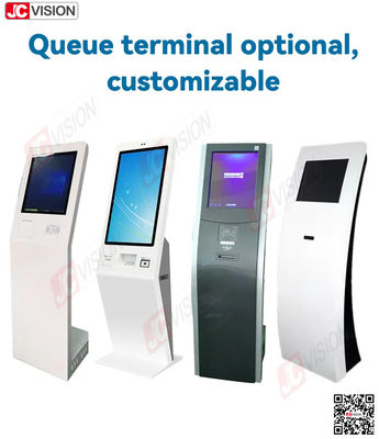 JCVISION Bank Hospital Lobby Queue Management System Ticket Machine Touch Screen Queue Number Machine Queue System