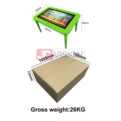 32 Inch Android Touch Screen Table with 1080p LCD for Education Gaming