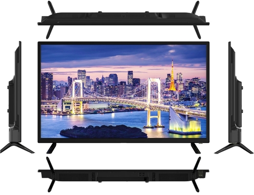 JCVision 75 Inch Smart TV Android 12.0 Operating System 300 Cd/M2 With 56 Display Languages