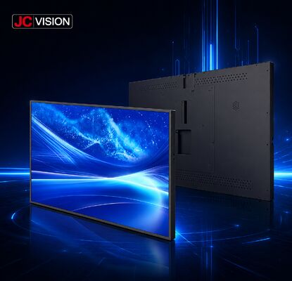 JCVision 32-Inch Indoor Digital Signage Display – E-LED Backlit, Wide Viewing Angle, Wall Mount Light Box for Retail & Hospitality (HD-352C)