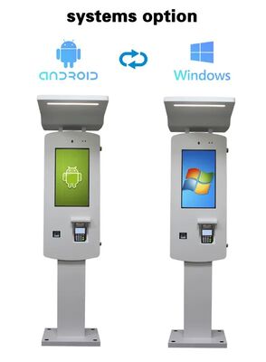 32Inch Outdoor Android PC Self Service Payment Kiosk with LED Strip