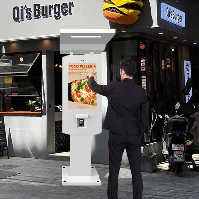32 Inch Outdoor IP65 Self Service Checkout Kiosk With Aluminum Housing