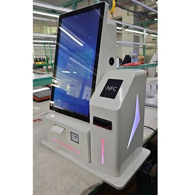 24" LED Decoration Desktop Android Computer Touch Screen Payment Kiosk with Cash Collection