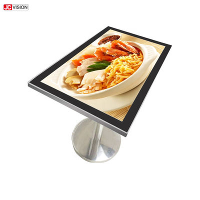 Interactive Capacitive 4k Touch Screen Smart Table , Indoor Waterproof Coffee Table