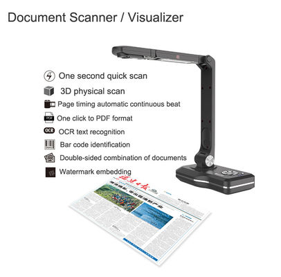 Multi Interface Smart Book Document Scanner Presentation Visualizer Camera