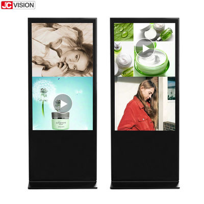 65inch Android Digital Signage Player , 8ms Floor Standing LCD Advertising Display Screen
