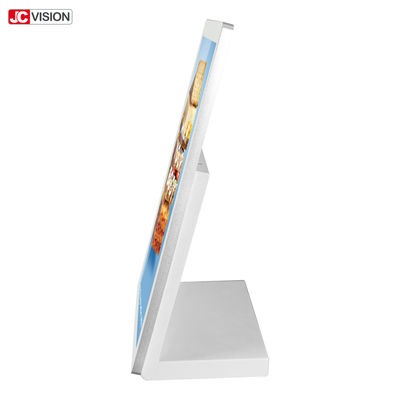 15.6 Inch 250nits Restaurant Table Advertising Digital Signage Displays 178° View Angle