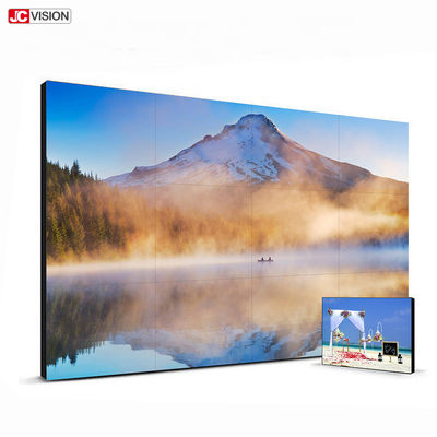 46inch LCD Video Wall Display 3.5mm Bezel 500nit LCD Screen Wall