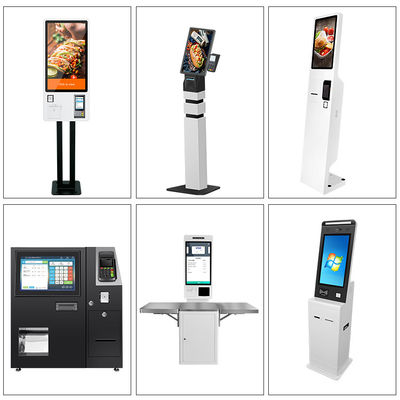JCVISION Self Service Ordering Kiosks 24 Inch with Durable Metal Shell and Maximum Power Consumption ≦108W