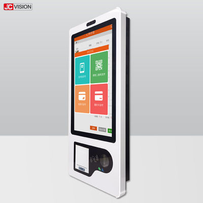 Wall Mounted 23 Inch Touch Screen Kiosk 250nits For Payment