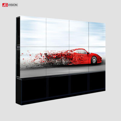 6.77M Color LCD Video Wall Screen 500cd/m2 LCM Jcvision 55 Inch 0.88mm Bezel