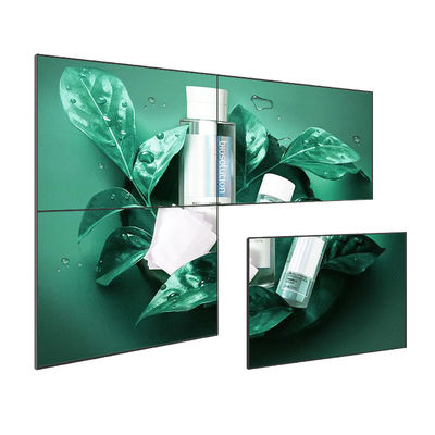 Wall Mounted 46 Inch 4K LCD Video Wall Display Seamless AD Player