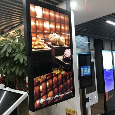 49inch Window Digital Signage Hanging Double Side Advertising Display