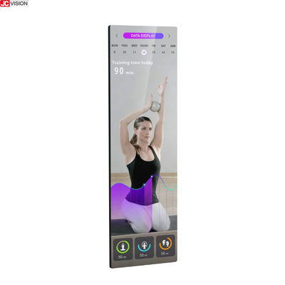 Intelligent Software Digital Body Fitness Mirror Magic Touch Screen