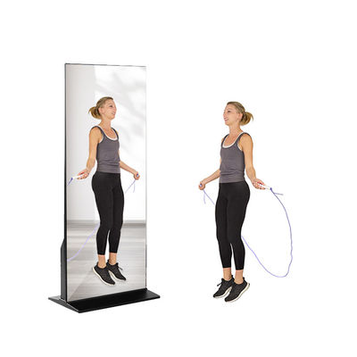 Virtual 3D Workout TV 55inch DIY Smart Mirror Intelligent Touch Screen